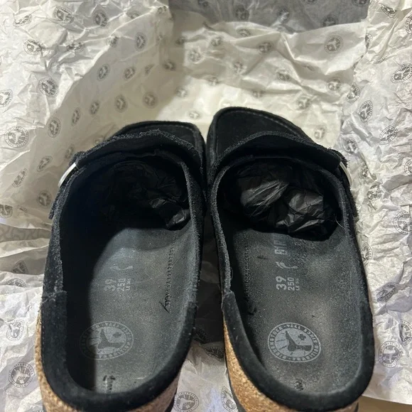 Buckley Black Suede Birkenstock - Picture 5 of 6